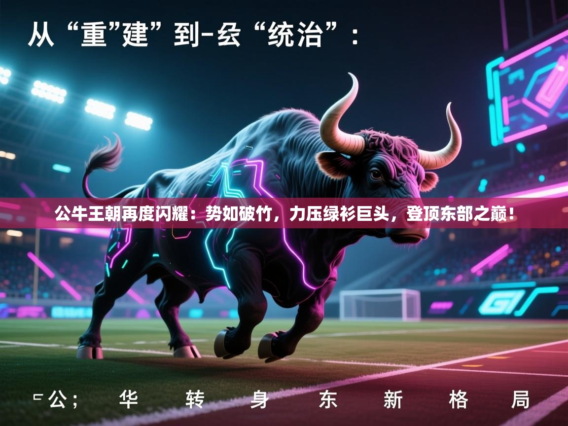 公牛王朝再度闪耀：势如破竹，力压绿衫巨头，登顶东部之巅！  第1张